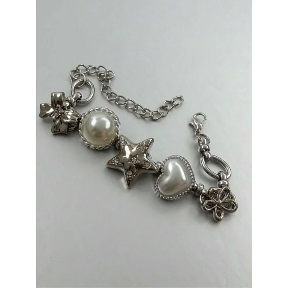 Anthropologie elegant silver